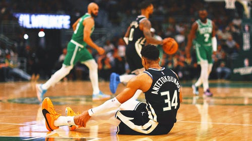 GIANNIS ANTETOKOUNMPO Trending Image: Giannis Antetokounmpo reportedly expected to miss start of Bucks-Pacers series